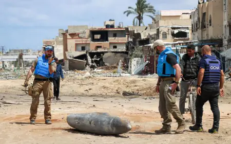 بعضها يزن طنا.. آلاف الذخائر لم تنفجر في قطاع غزة