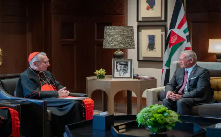 الملك وأمين سر الفاتيكان يؤكدان ضرورة وقف الحرب على غزة