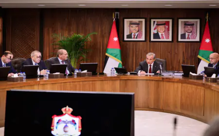 حسان والوزراء يتوجهون إلى محافظة معان