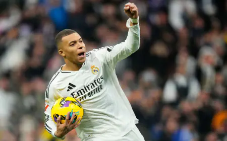 بالفيديو.. مبابي يقود ريال مدريد لفوز عريض في الدوري الإسباني