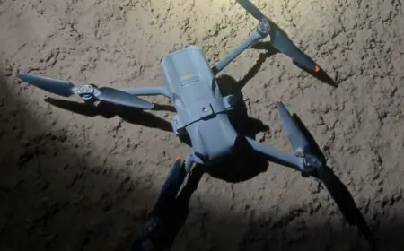 إحباط محاولة تهريب مواد مخدرة بواسطة طائرة مسيرة