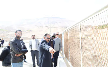 أمين عام سلطة وادي الأردن يستعرض مع نائب رئيس البنك الدولي اهمية تمويل مشاريع مائية جديدة