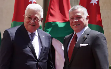 الرئاسة الفلسطينية: نشكر الأردن على مواقفها الرافضة للتهجير
