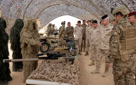 اللواءالحنيطي: القوات المسلحة في أعلى درجات الجاهزية القتالية