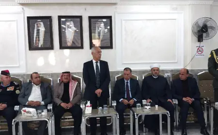 مندوبا عن الملك وولي العهد.. العيسوي يعزي الفراية والعتيبي وتحبسم