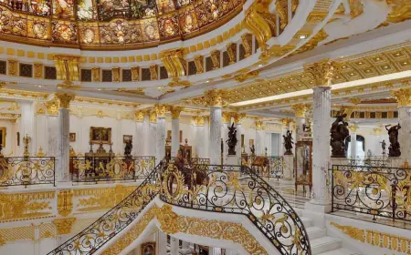 مطلية بالذهب.. فيلا بدبي تباع بمبلغ خيالي (صور)