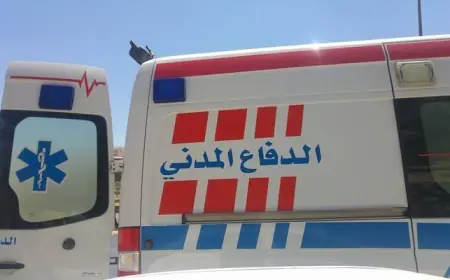 إصابة 9 أشخاص بحادث سير في الأغوار الشمالية