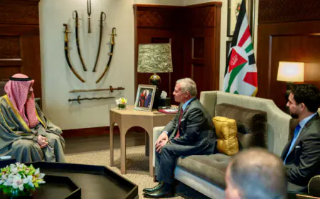 جلالة الملك يحذر من خطورة التصعيد في الضفة الغربية