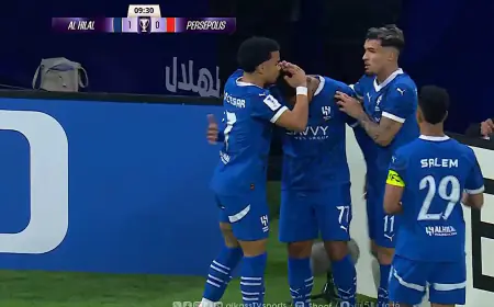 شاهدوا أهداف الهلال السعودي أمام بيرسبوليس الإيراني