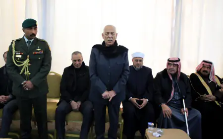 مندوبا عن الملك وولي العهد.. العيسوي يعزي الزبن والمهيرات