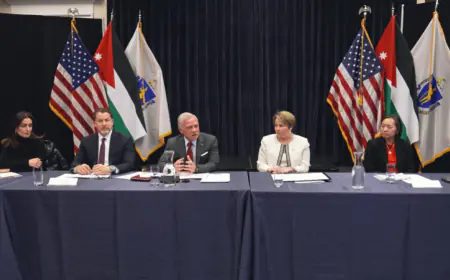 الملك يؤكد أهمية توسيع التعاون بين الأردن والولايات المتحدة