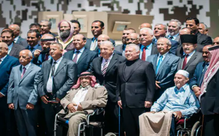 الأردن يحتفل بيوم الوفاء للمحاربين القدامى والمتقاعدين العسكريين