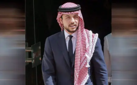 ولي العهد يقوم بزيارة عمل للقاهرة يلتقي خلالها الرئيس المصري