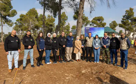 زين تواصل مساهماتها لأردن أخضر بزراعة 500 شجرة في مدينة الحُسين للشباب