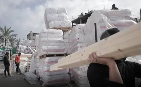 من الأردن إلى غزة..  إرسال أكثر من 74 ألف خيمة