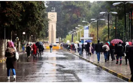 جامعات تقرر تأخير الدوام إلى العاشرة صباحا للأيام الثلاثة المقبلة