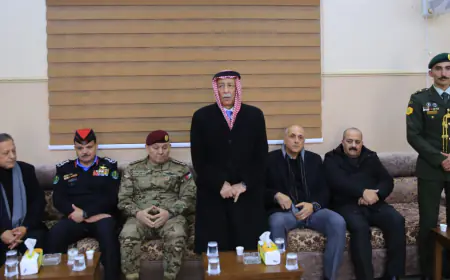 مندوبا عن الملك وولي العهد.. العيسوي يعزي الزبن والمطالقة والردايدة