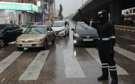 فتح جميع الجسور التي أغلقت في عمان أمام حركة السير