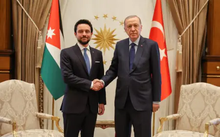 ولي العهد يلتقي الرئيس التركي