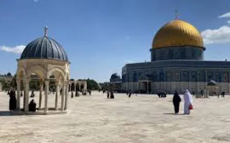 أوقاف القدس: تركيب مظلات في باحات المسجد لحماية المصلين من البرد