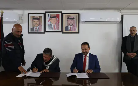 6 اتفاقيات لنقل مهام إدارة توزيع المياه من سلطة وادي الأردن