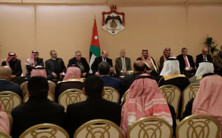 عشائر العجارمة في الديوان الملكي الهاشمي (صور)