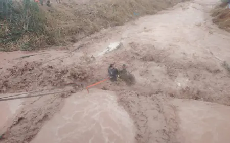 وفاة طفلة جرفتها السيول في الكرك