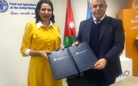 الفاو وشركة فال تتعاونان لتعزيز الزراعة الذكية مناخياً في الأردن