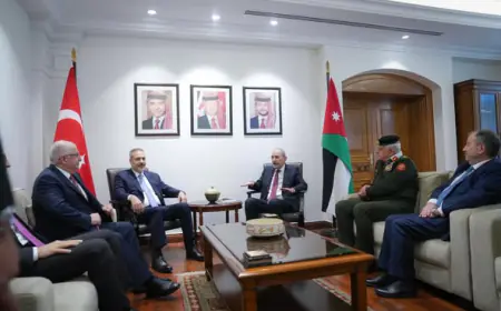 اجتماع أردني تركي قبيل انعقاد اجتماع سوريا ودول الجوار