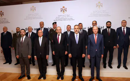 البيان الختامي لاجتماع دول الجوار السوري في عمان