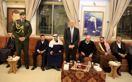 مندوبا عن الملك وولي العهد...العيسوي يعزي عشائر الفايز والمطيري والبقاعين والجزازي والرحاحلة