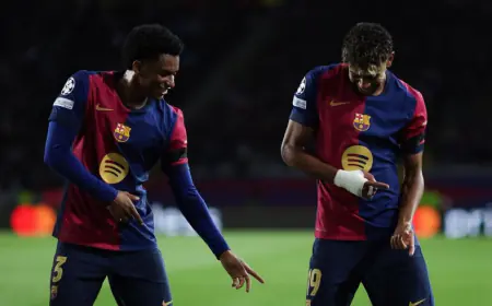 برشلونة يعبر إلى ربع نهائي الأبطال بثلاثية مثيرة أمام بنفيكا