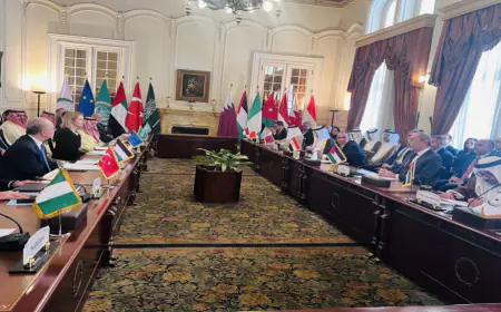 بدء اجتماع اللجنة العربية الإسلامية المعنية بغزة