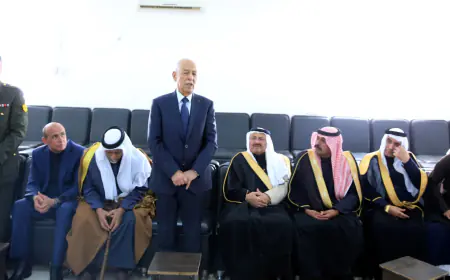مندوبا عن الملك وولي العهد.. العيسوي يعزي عشائر الحجايا والقرعان