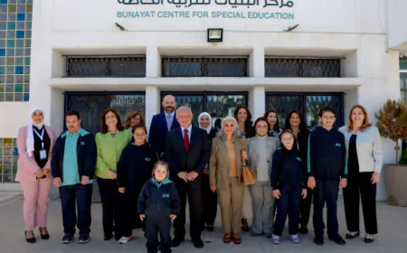الملك يزور مركز البنيات للتربية الخاصة