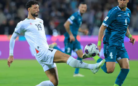 شاهدوا هدف منتخب فلسطين القاتل أمام العراق