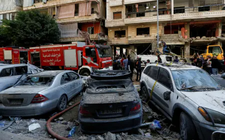 3 شهداء بغارة إسرائيلية  على الضاحية الجنوبية في بيروت