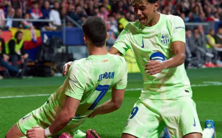 شاهد هدف برشلونة .. وما قصة الرسالة بين لاعبي ريال مدريد ؟