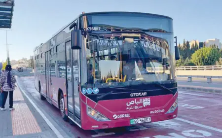 الباص السريع يدهس ثلاثينيا في منطقة المدينة الرياضية في عمان