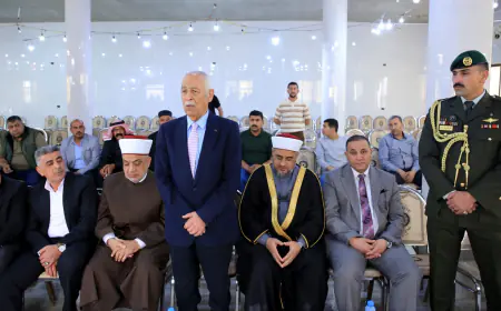 مندوبا عن الملك وولي العهد..العيسوي يعزي عشيرة الخلايلة