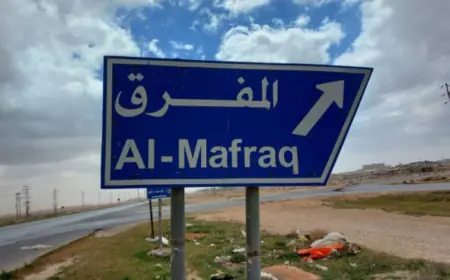 تسرّب مياه عادمة إلى وادي الحسين بالمفرق