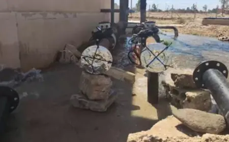 مياه المفرق تبدأ تنفيذ مشروع خط ناقل في ضاحية الملك عبدالله الثاني