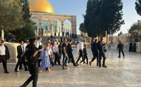 189 مستوطنا يقتحمون المسجد الأقصى
