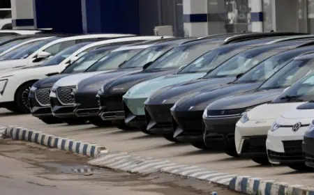 تراجع استيراد المركبات الكهربائية بنسبة 45% في الربع الأول من العام الحالي