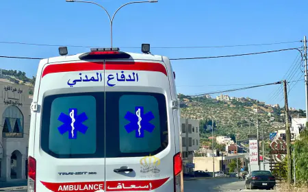 حادث مروع على طريق جرش-عجلون..  وفاة شخصين وإصابة 20 آخرين