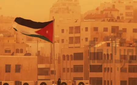 مديرية الأمن العام تحذر من الأجواء المغبرة نتيجة المنخفض الخماسيني