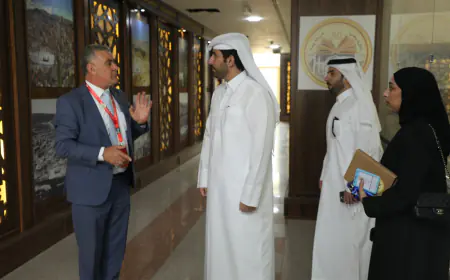 العياصرة والبوعينين يبحثان تعزيز التعاون بين المكتبة الوطنية الأردنية ودار الوثائق القطرية
