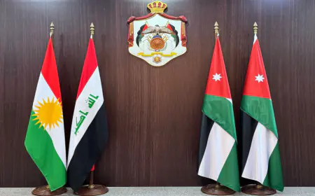 الصفدي يلتقي برئيس إقليم كردستان العراق