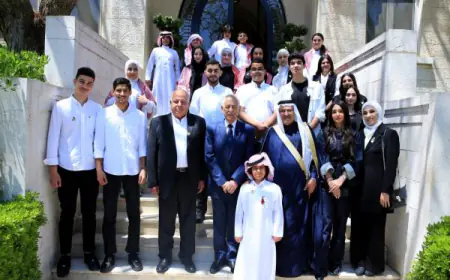 العيسوي يلتقي وفدا من أكاديمية القادة الدولية