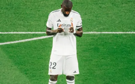 مفاجأة .. روديغر لعب 7 أشهر رغم الألم